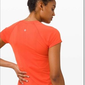 Brand new never worn orange lulu swiftly